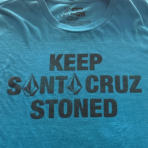 Volcom Blue Graphic Tee - Picture 5 of 5